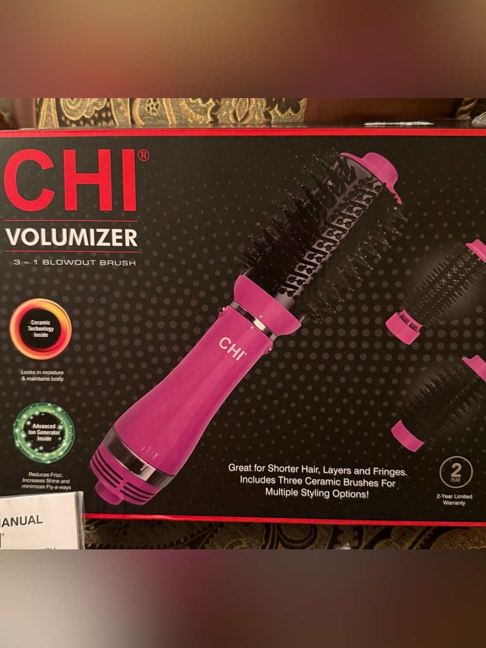 CHI VOLUMIZER 3 in 1 Blowout Brush